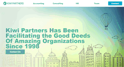 Desktop Screenshot of kiwipartners.com